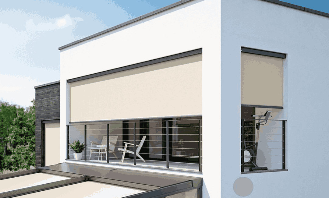 Vorhangs mit Reißverschluss